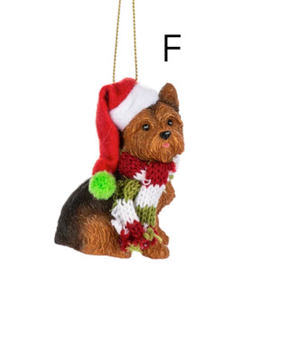 Santa Paws Ornaments