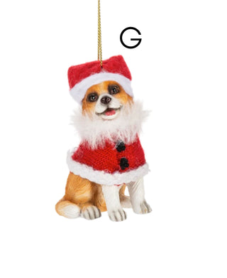 Santa Paws Ornaments
