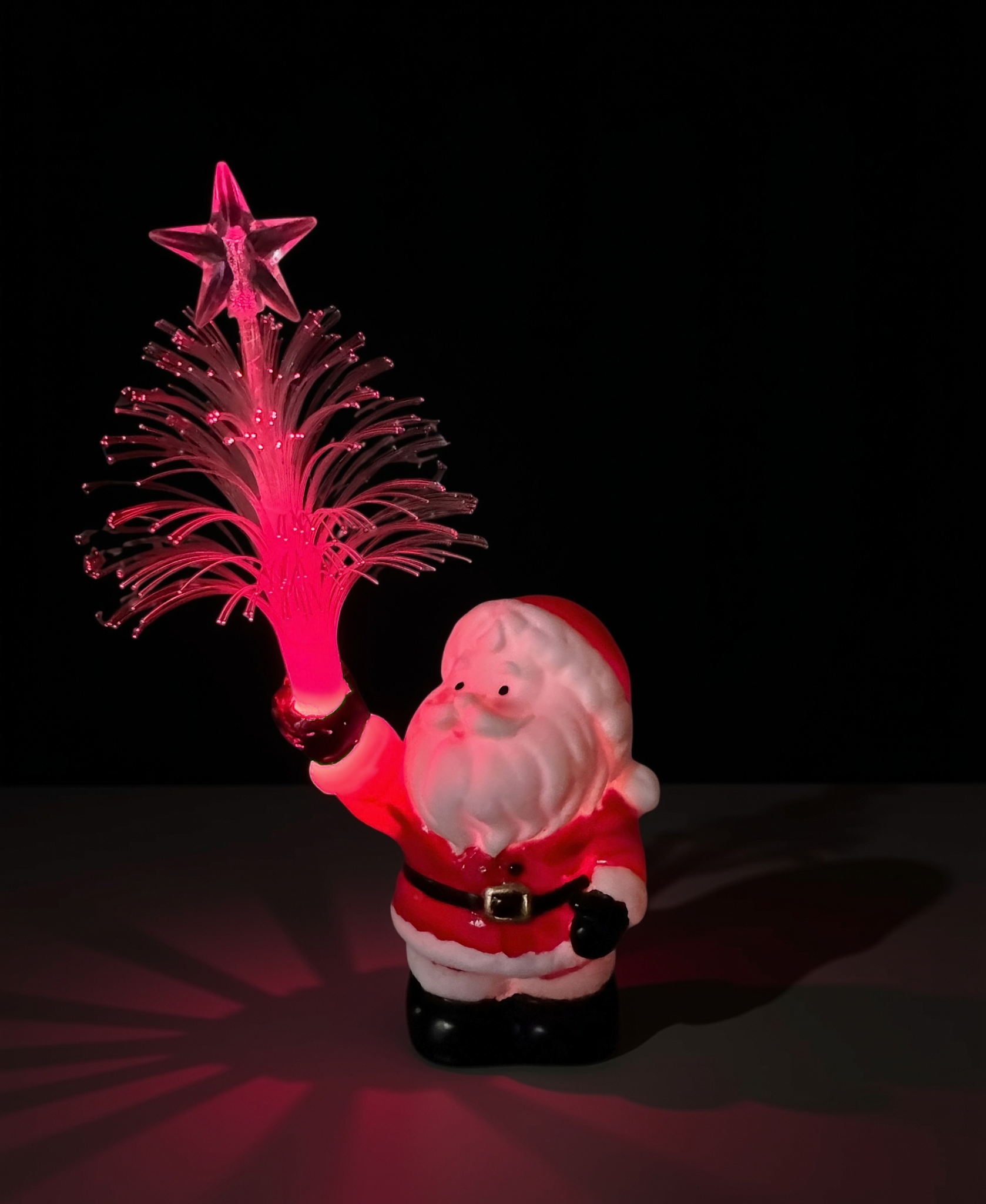 LED Fiber Optic Trees