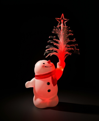 LED Fiber Optic Trees