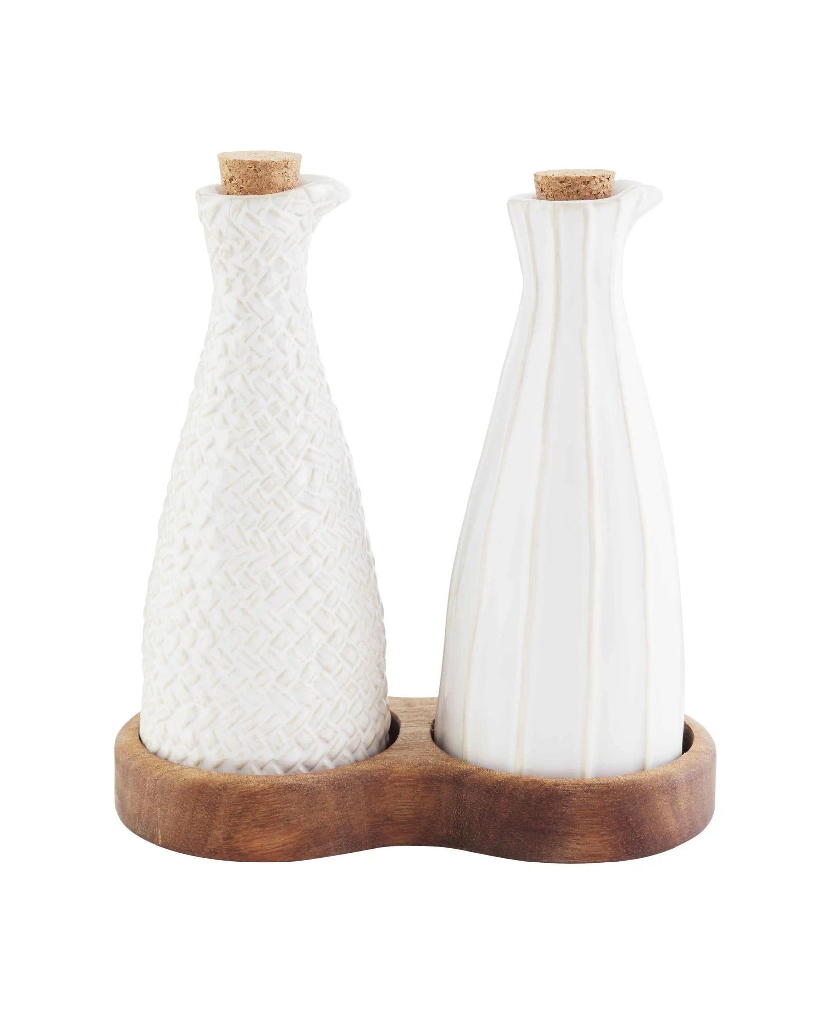 Stoneware Oil And Vinegar Set