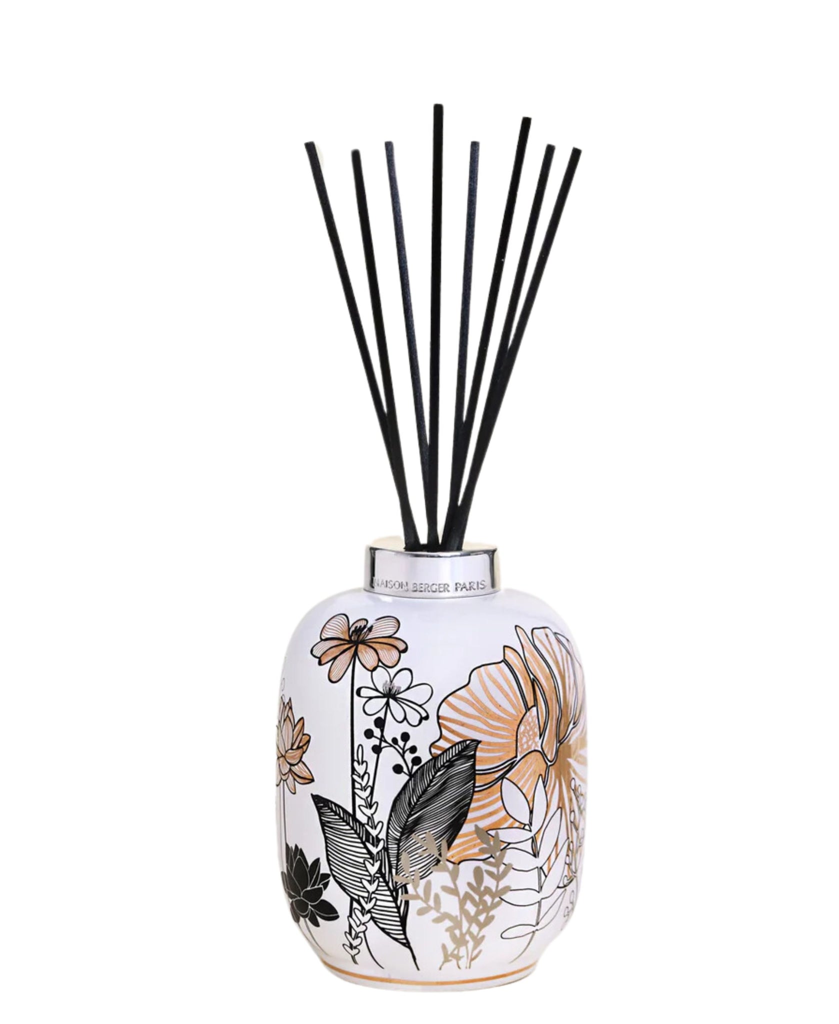 Vegetal White Porcelain Bouquet Reed Diffuser - Maison Berger