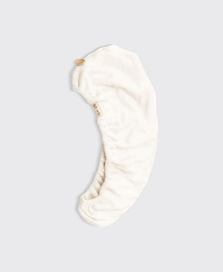 Quick Dry Hair Towel White