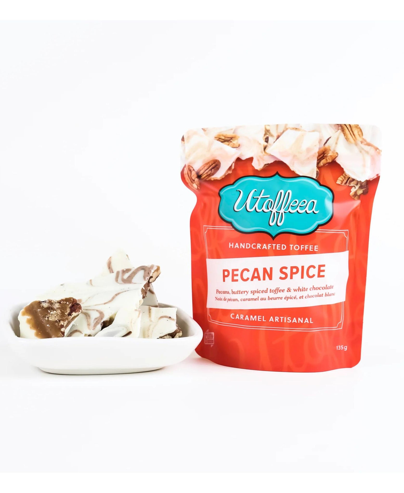 Utoffeea Pecan Spice Toffee