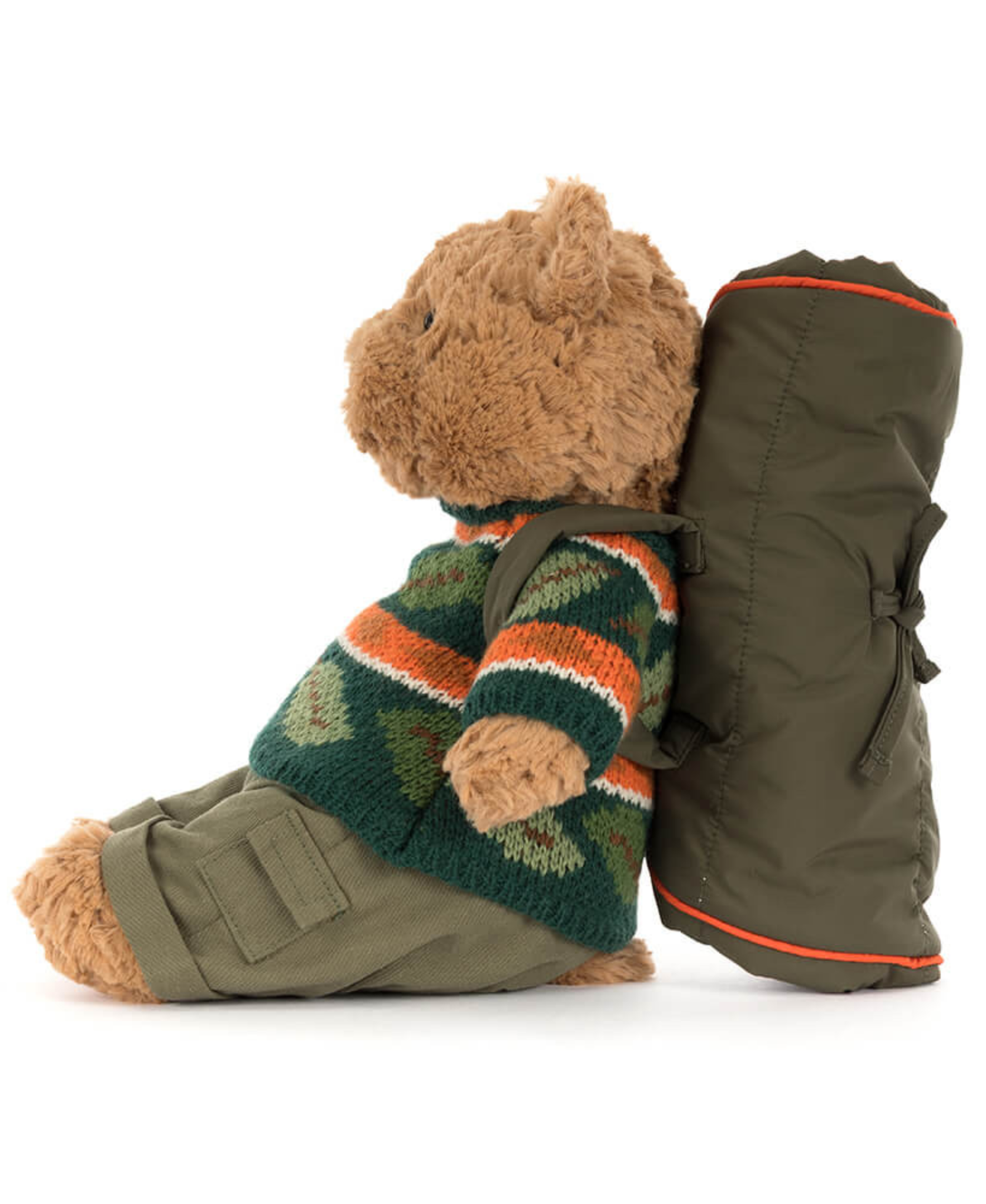 JellyCat Bartholomew Bear Hiking Outfit