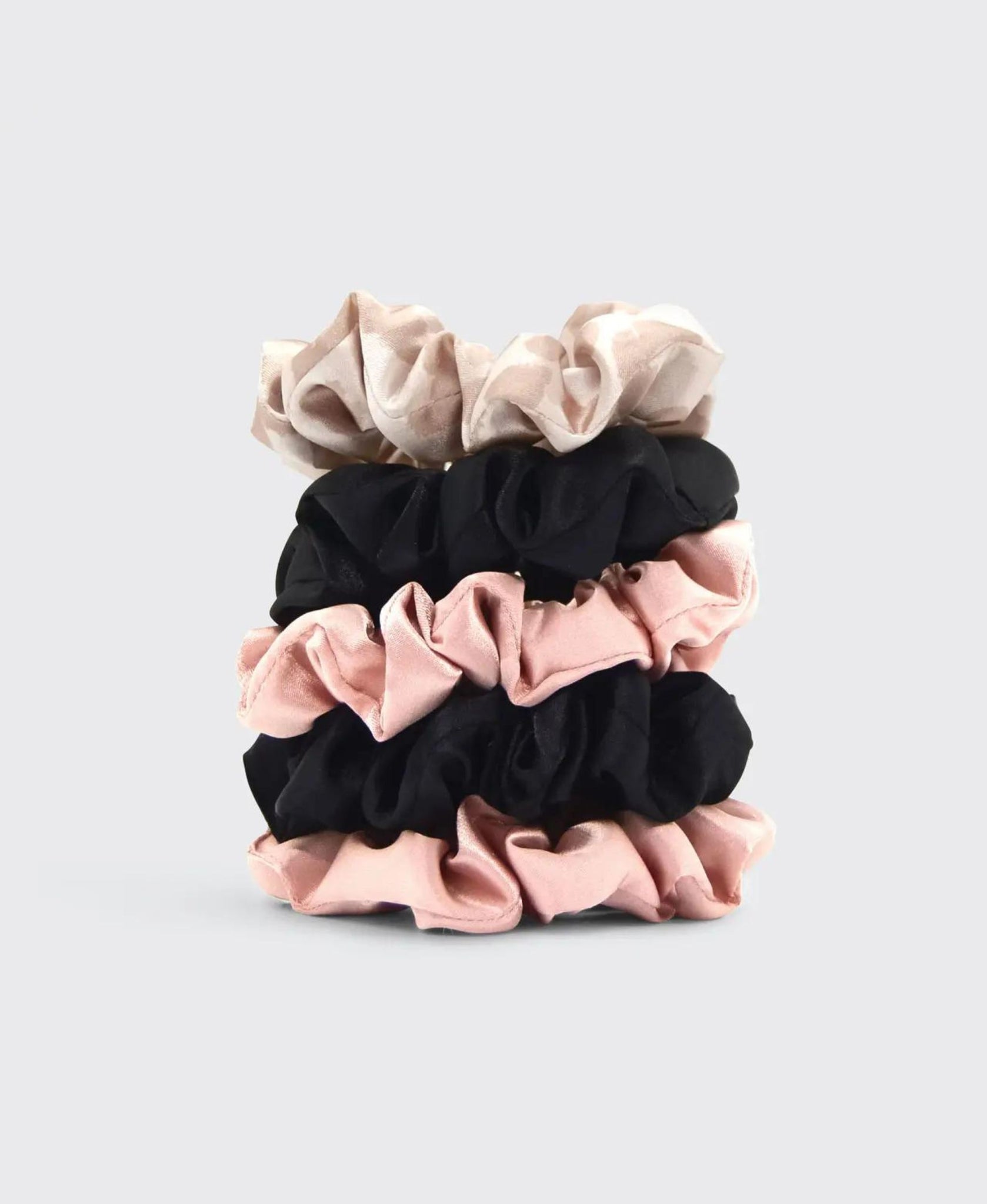 Kitsch Satin Sleep Scrunchies 5 Pieces