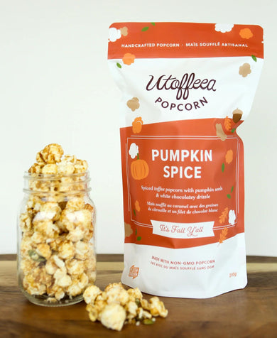 Utoffeea Pumpkin Spice Popcorn