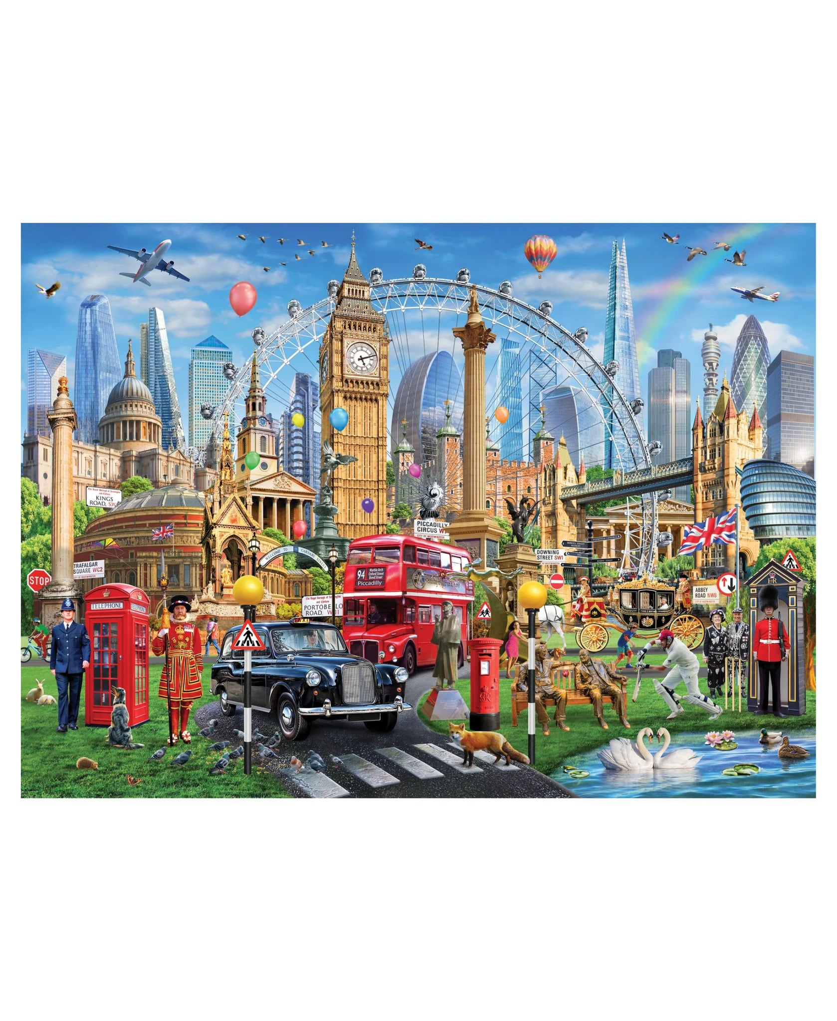 Peter Pauper Press London 500 Piece Jigsaw Puzzle