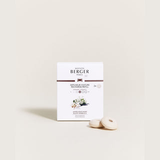 Maison Berger Black Angelica Car Diffuser Refill 2-Pack