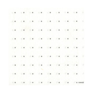 Paviot Cosmos White W/Silver Dots Cocktail Napkins