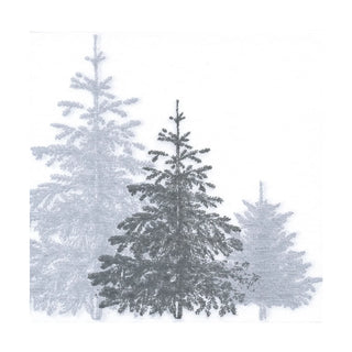 Paviot Silver Forest Cocktail Napkins