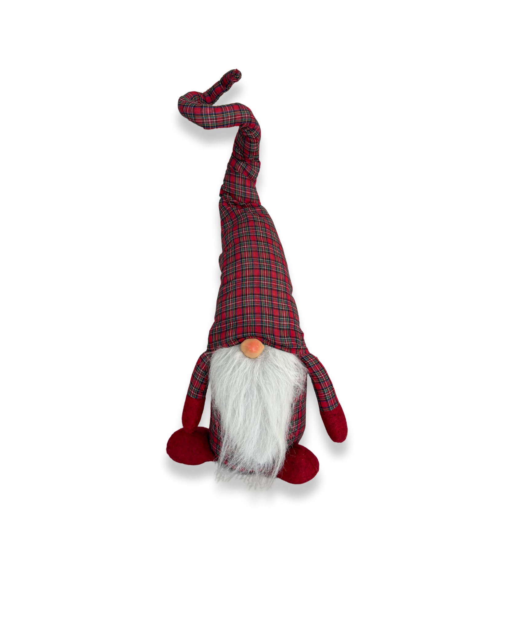 Gnome Shelf Sitter - Plaid