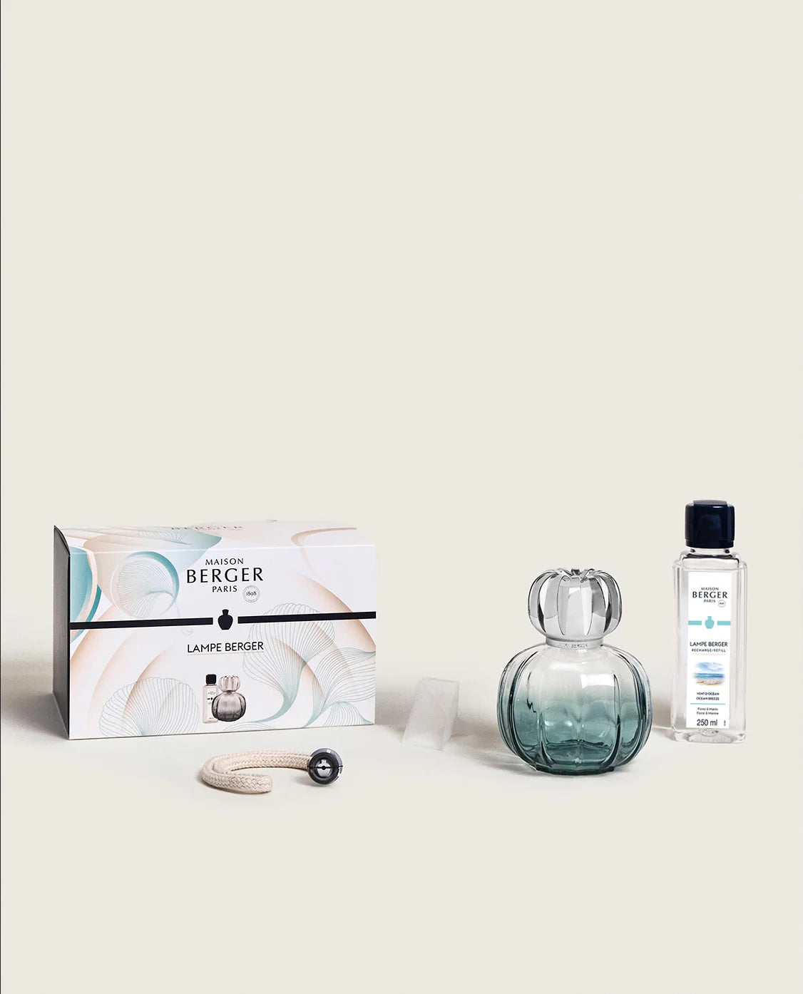 Corali Fragrance Lamp Gift Set Green - Lampe Berger