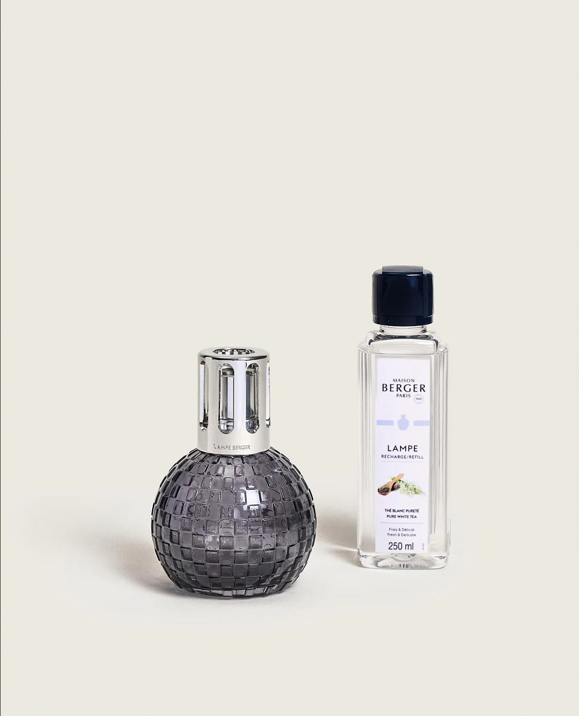 Disco Fragrance Lamp Gift Set Grey - Lampe Berger