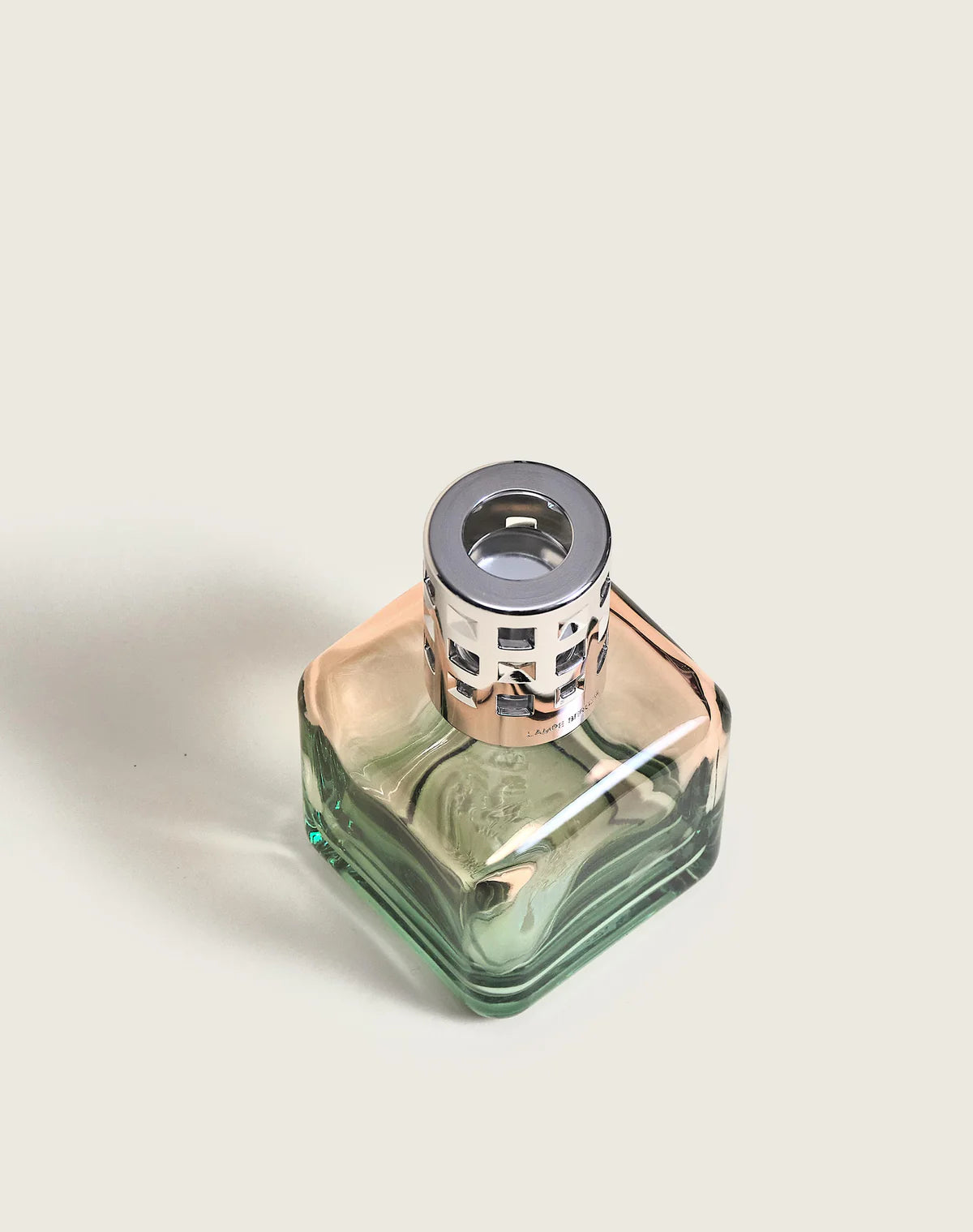 Glacon Peach Green Gradient Fragrance Lamp Gift Set With Ocean Breeze - Lampe Berger