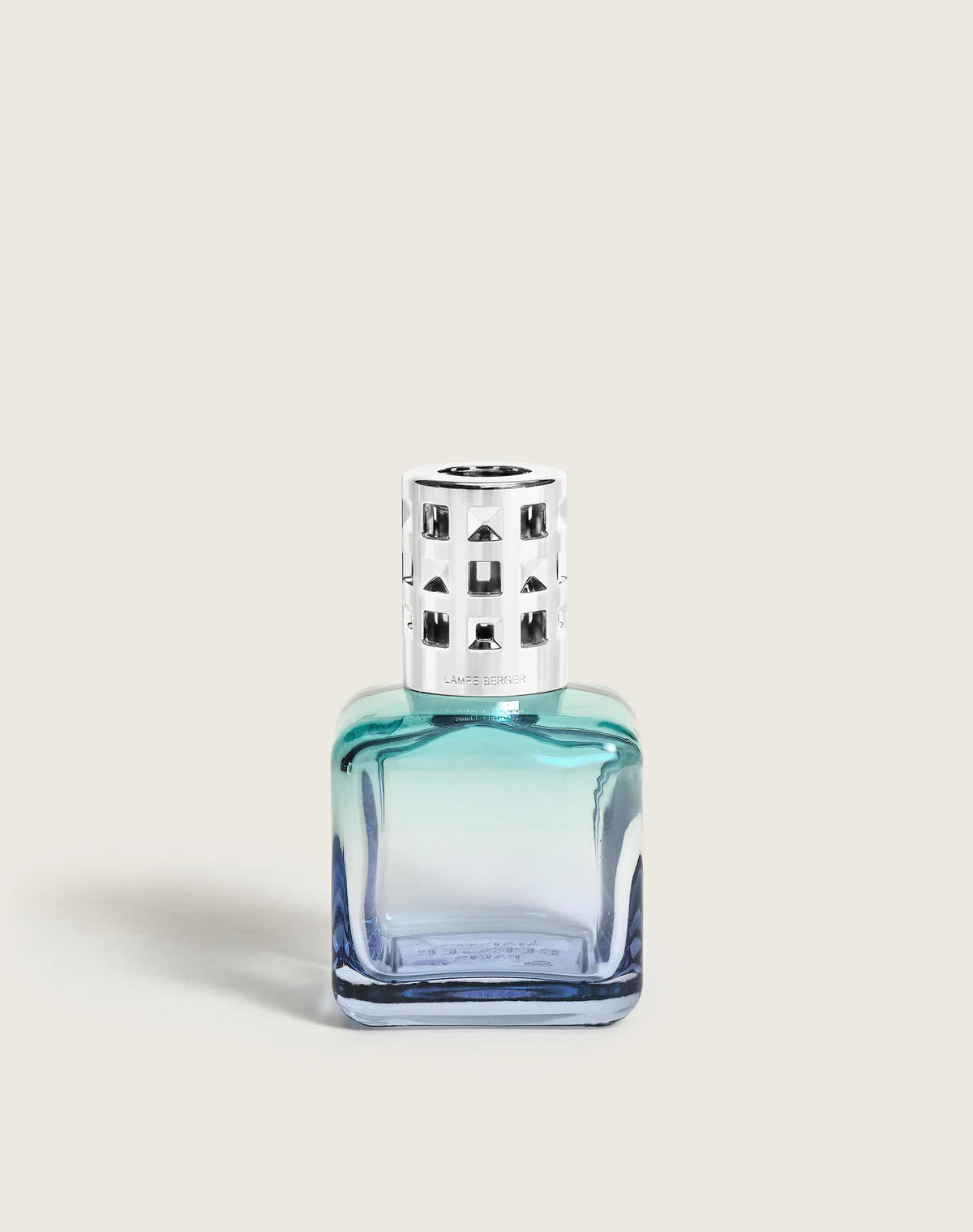 Glacon Turquoise Blue Gradient Fragrance Lamp Gift Set With Air Pur So Neutral - Lampe Berger