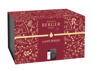 Lampe Berger Celebration Black Fragrance Lamp Gift Set Vanilla Magnificence