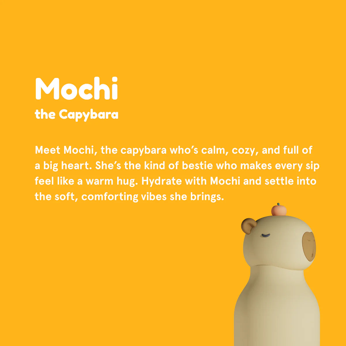 Asobu Bestie Capybara Bottle