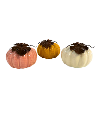 Ceramic Pumpkins - Round