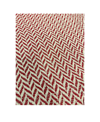Red And Natural Woven Tree Skirt