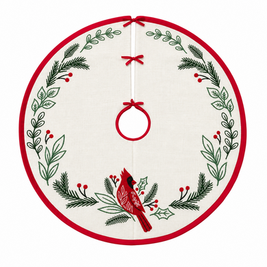 Cardinal Tree Skirt