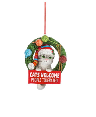 Christmas Kitten Ornaments