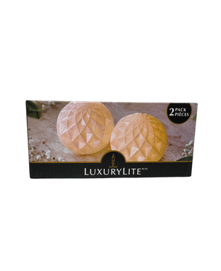 Pearl LED Wax Ball Candle Set