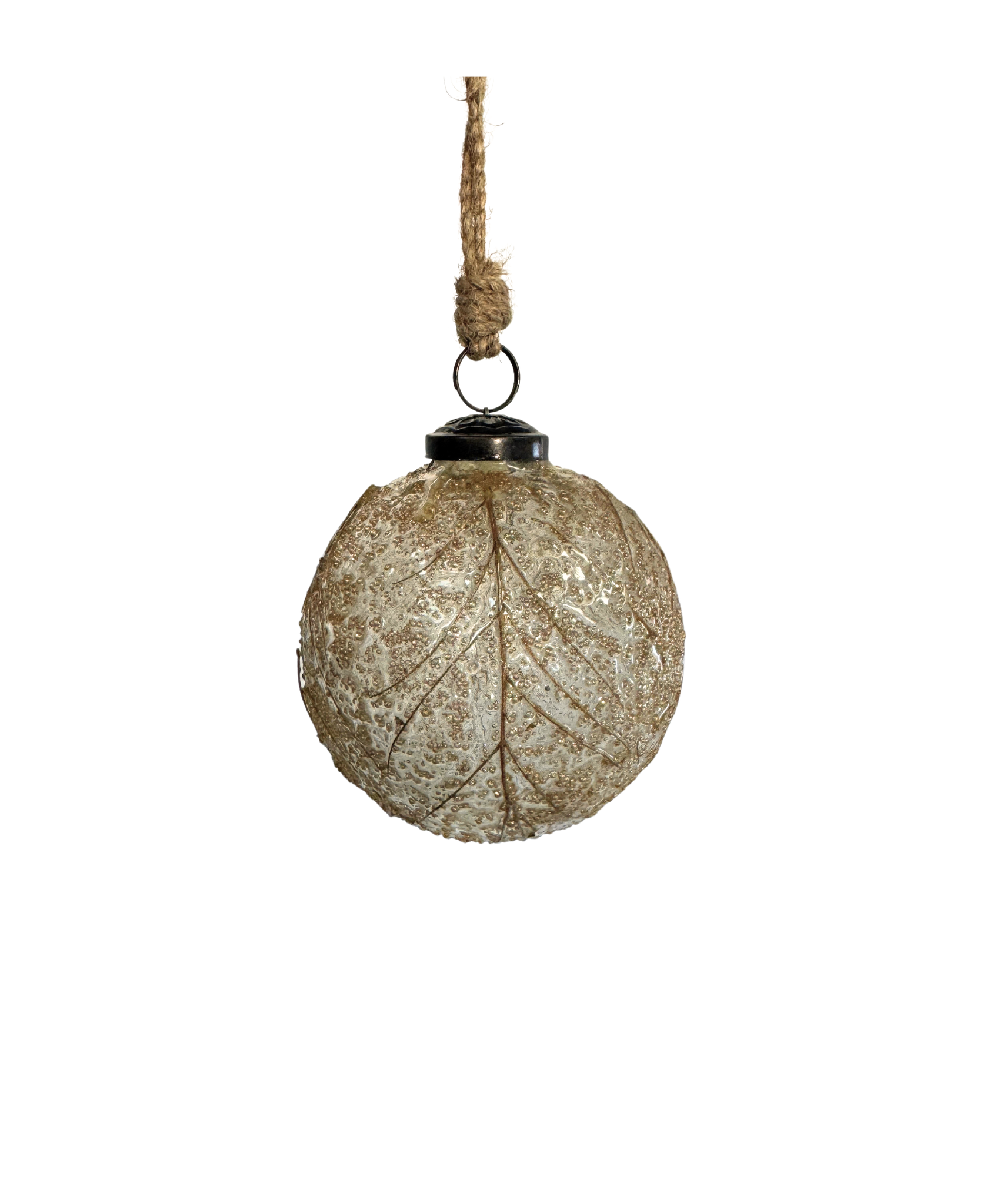 Textured Glass Ornament