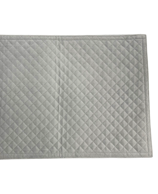 Harman Home Luxe Velvet Silver Table Runner 13