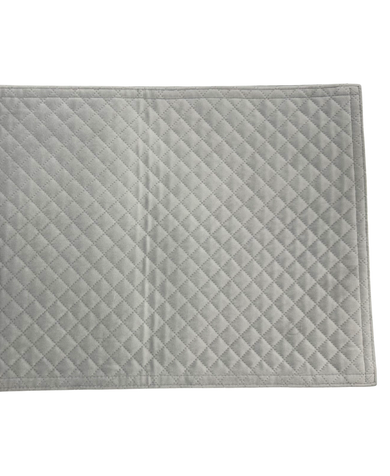 Harman Home Luxe Velvet Silver Table Runner 13