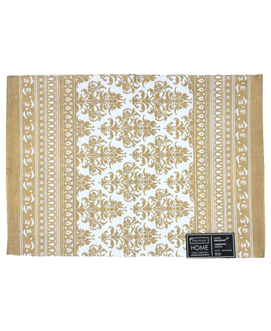 Harman Home Baroque Printed Gold Placemat