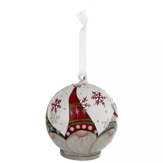 LED Glass Gnome Ornaments
