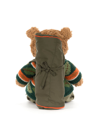 JellyCat Bartholomew Bear Hiking Outfit