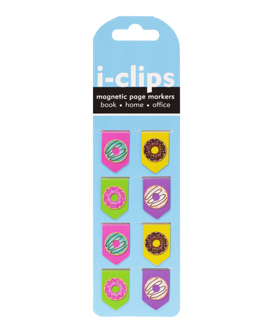 Peter Pauper Press Donuts i-clips Magnetic Page Markers