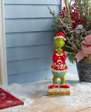 Jim Shore Grinch with Hands Clenched Figurine