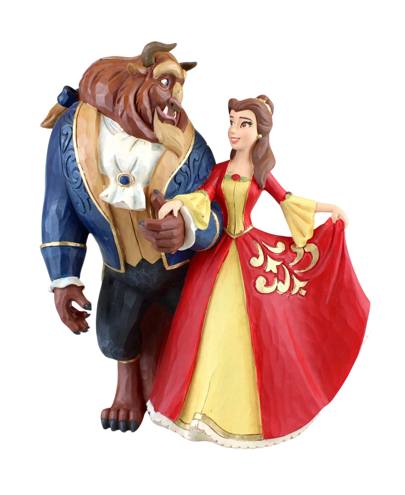 Jim Shore Disney 'An Enchanting Christmas' Beauty & the Beast Figurine