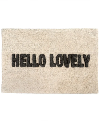Hello Lovely Bath Mat