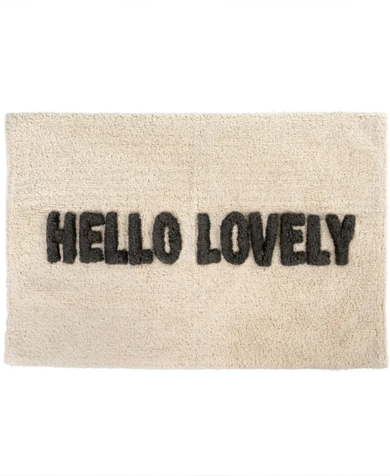 Hello Lovely Bath Mat