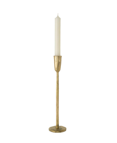 Luna Forged Candlestick Gold - Medium