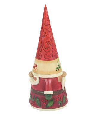 Jim Shore Gnomes: Two Sided Naughty And Nice Gnome