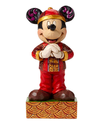 Jim Shore Disney 'Greetings from China' Mickey Figurine