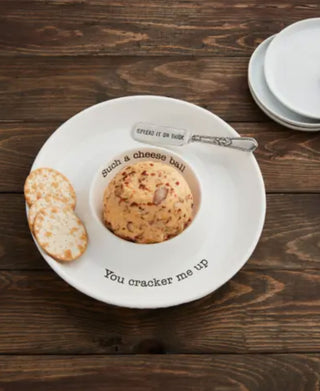 Cheese Ball Dish Set