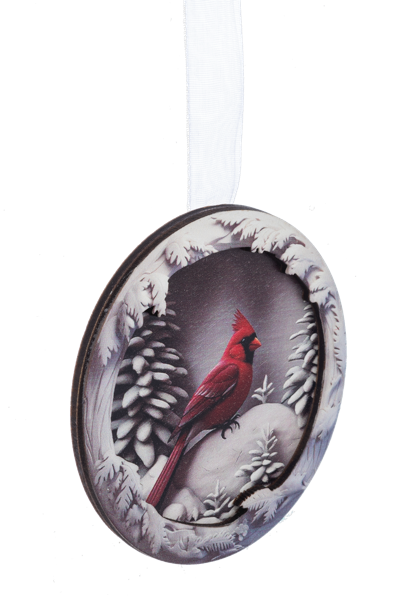 3D Effect Holiday Ornaments