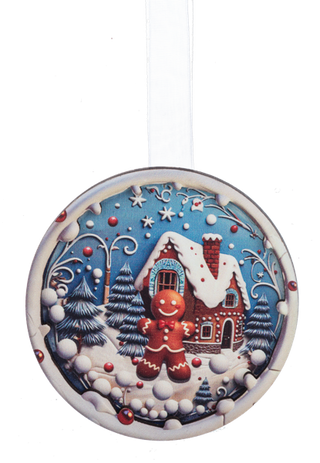 3D Effect Holiday Ornaments