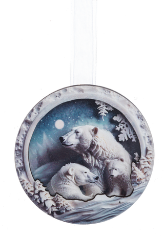 3D Effect Holiday Ornaments