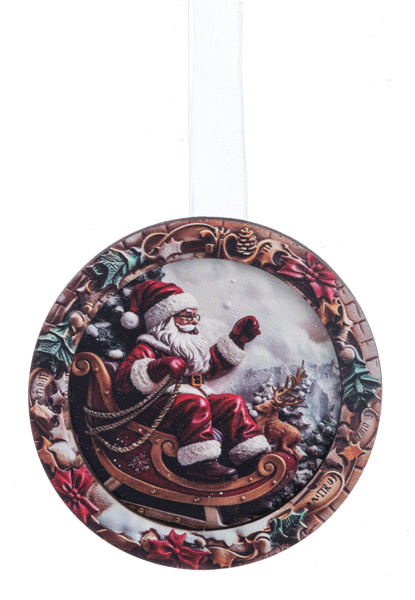 3D Effect Holiday Ornaments