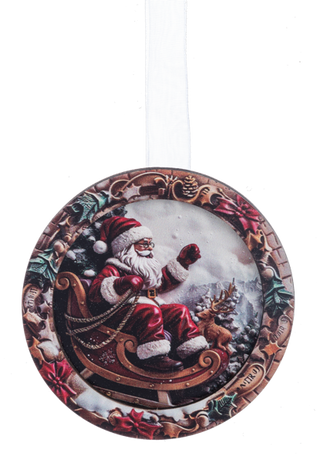3D Effect Holiday Ornaments