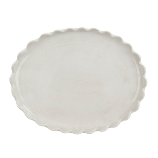 Scalloped Oval Plate - Small