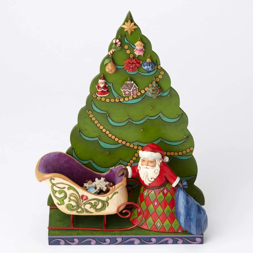 Jim Shore Heartwood Creek The Count Down Is On Advent Figurine