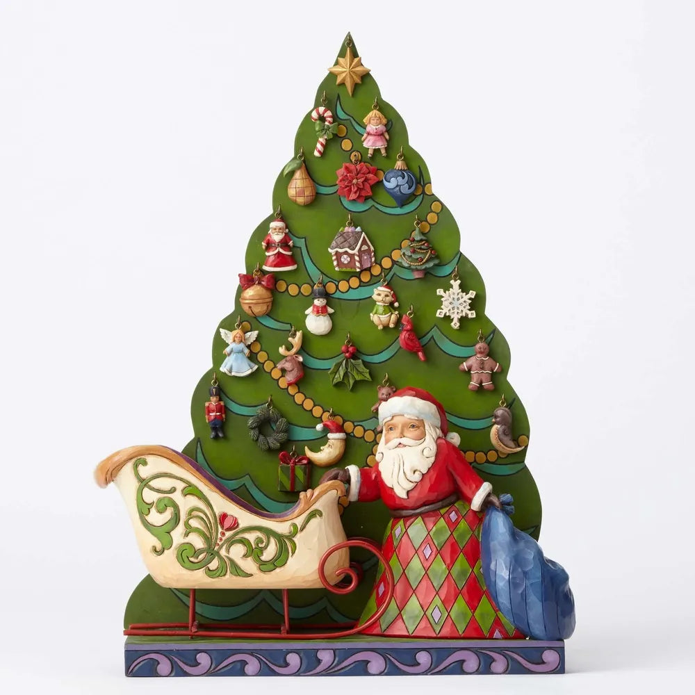 Jim Shore Heartwood Creek The Count Down Is On Advent Figurine